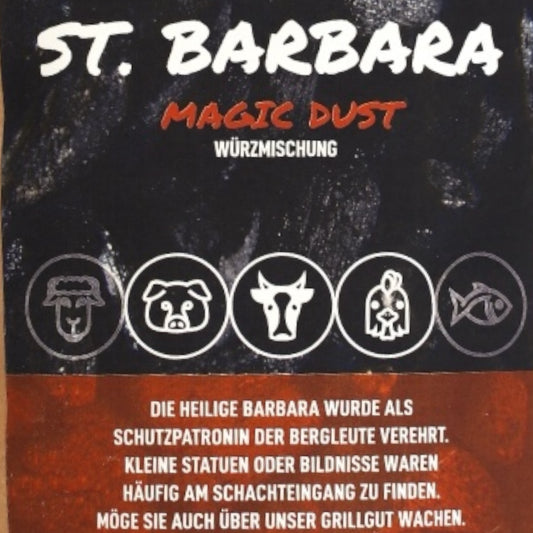 Würzmischung für Pulled Pork, Ribs und Schichtfleisch – St. Barbara Magic Dust