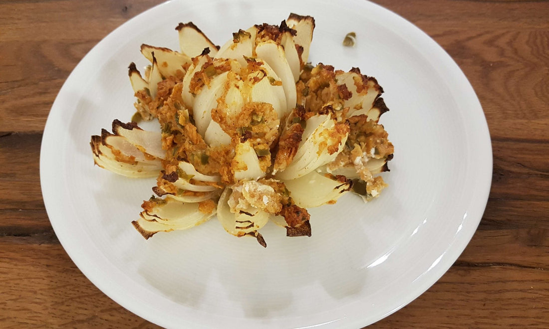 Zwiebelblume mit St.Barbara - DER KLEINE BERGMANN