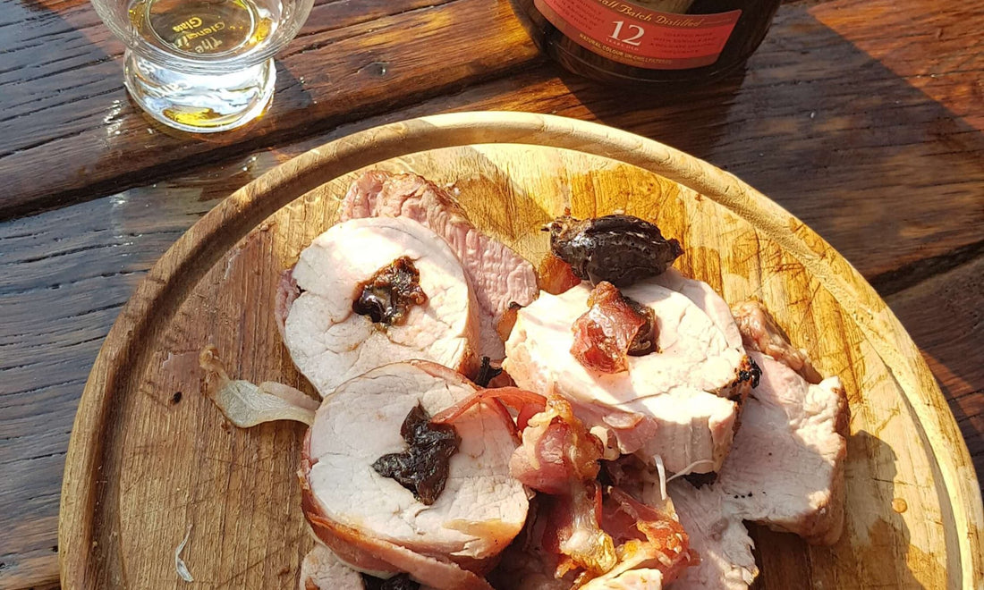 Mit Pflaumen gefülltes Schweinefilet - DER KLEINE BERGMANN