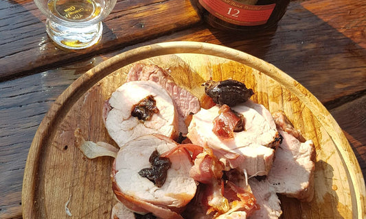 Mit Pflaumen gefülltes Schweinefilet - DER KLEINE BERGMANN