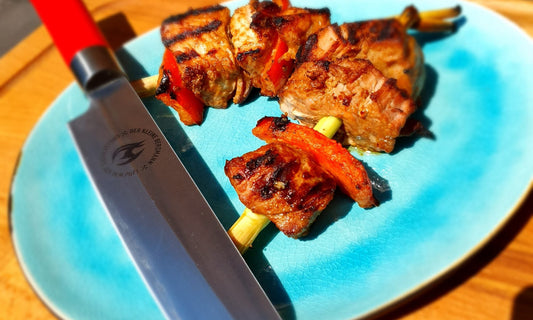 Fernöstlicher Spieß auf Koks