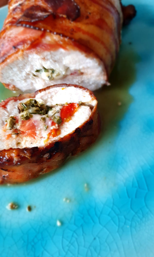 Mediterran gefüllte Hühnerbrust - DER KLEINE BERGMANN