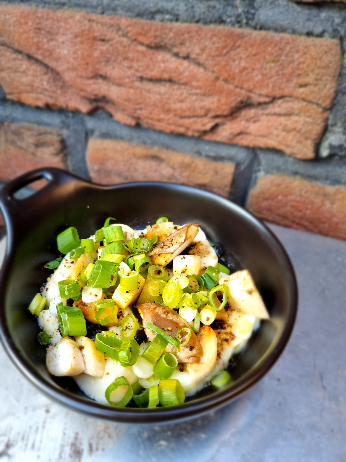 Pilzpfännchen "frischer Frühling" - vegan - DER KLEINE BERGMANN