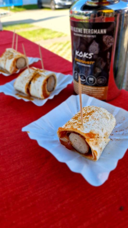 Ruhrpottsushi - Gerollte Currywurst