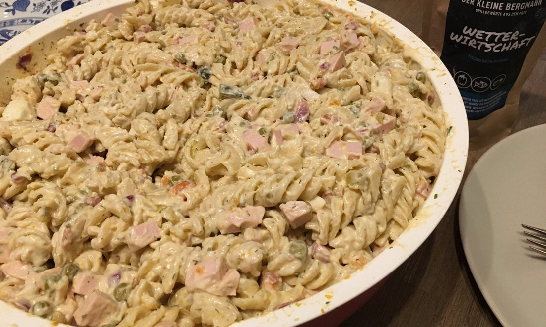 Nudelsalat mit Wetterwirtschaft - DER KLEINE BERGMANN