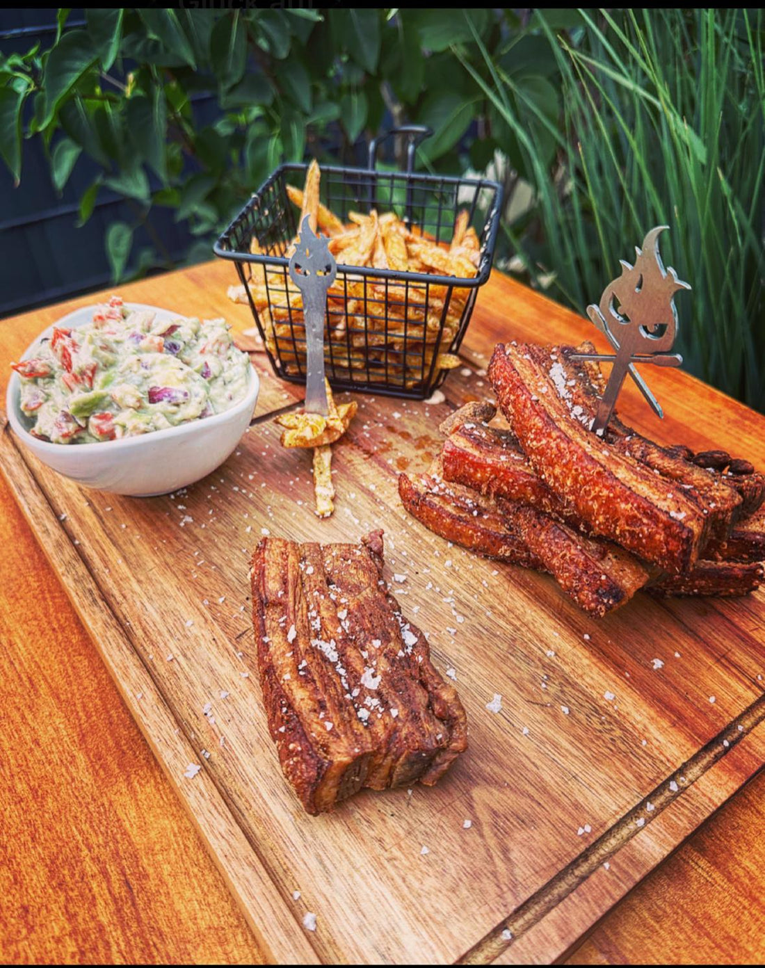 Chicharrones @ BBQToBzN