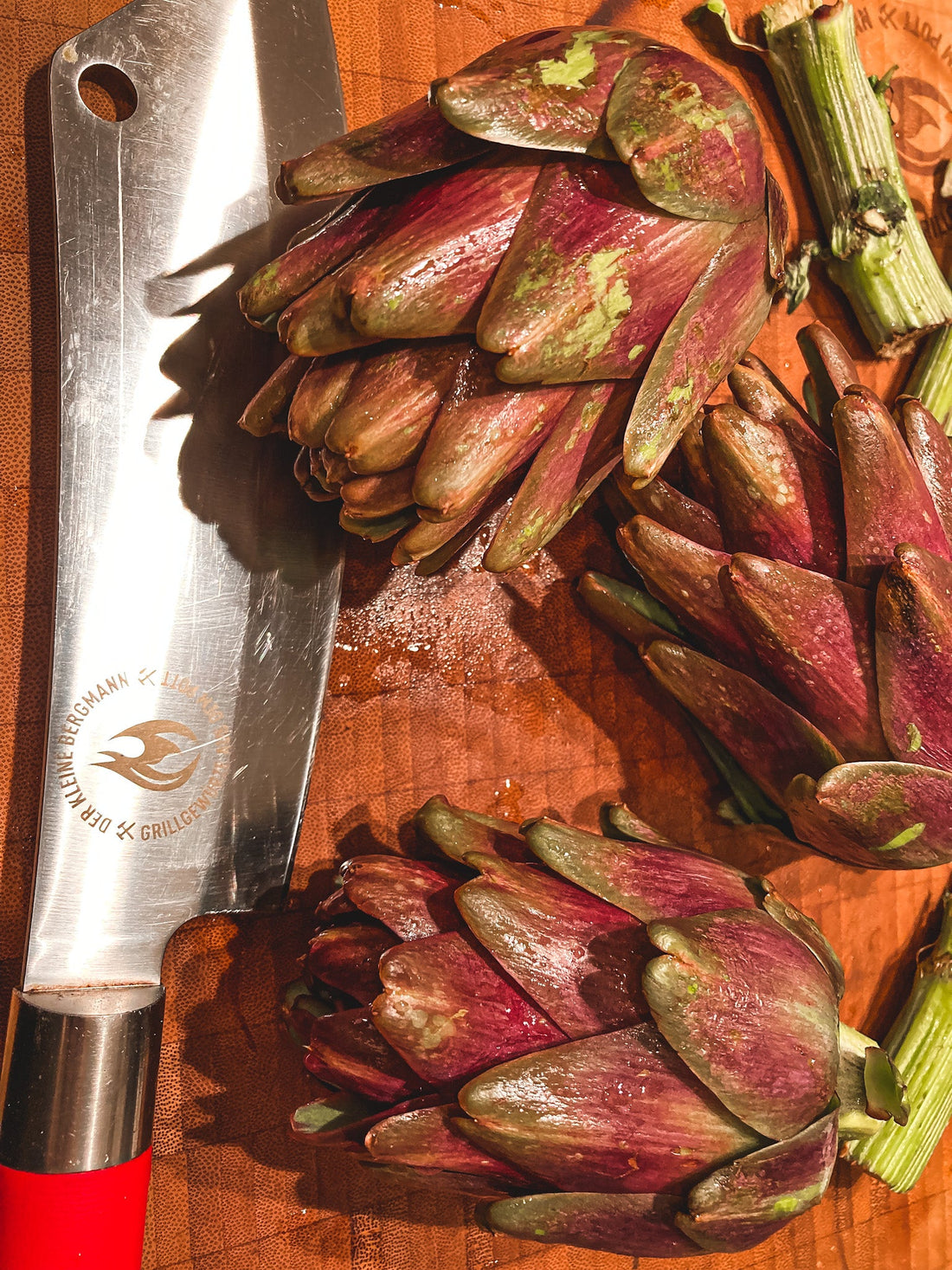 Artischocken mit MutterklötzchenSchmand - vegetarisch - DER KLEINE BERGMANN