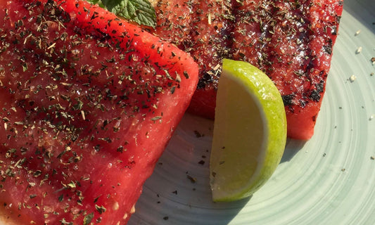 Gegrillte Wassermelone