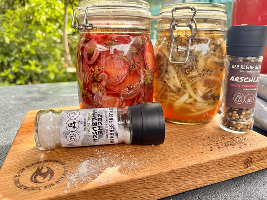 Eingelegte Zwiebeln