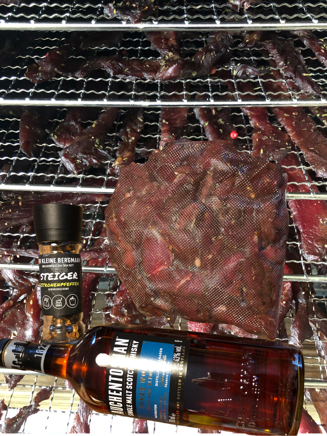 Beef Jerky: Whisky, ZitronenPfeffer - DER KLEINE BERGMANN