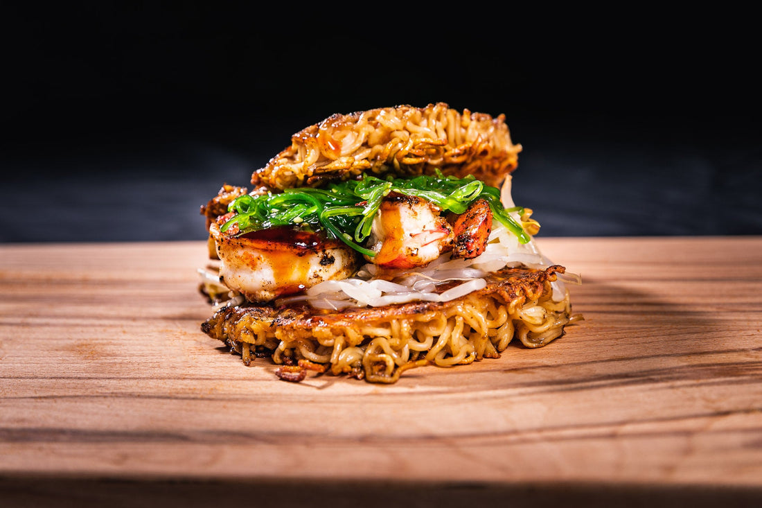 Baba Shrimp Burger Der Kleine Bergmann