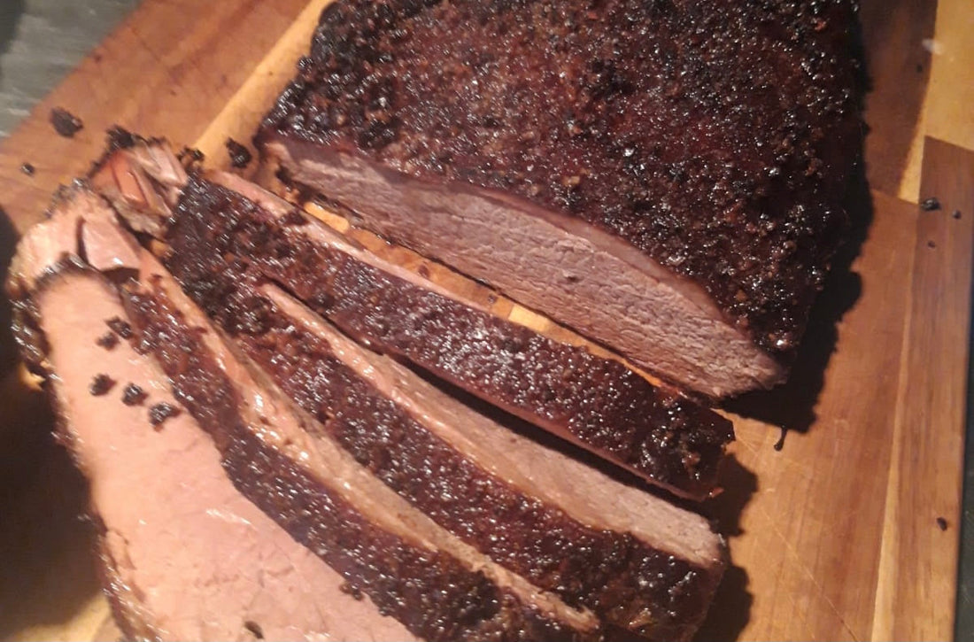 Brisket aus dem Smoker - DER KLEINE BERGMANN