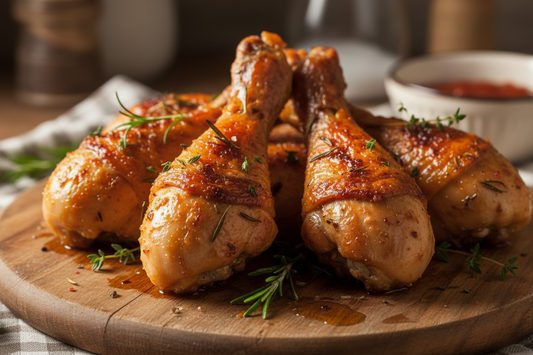 Kumpel-Blechhähnchen mit Gemüse