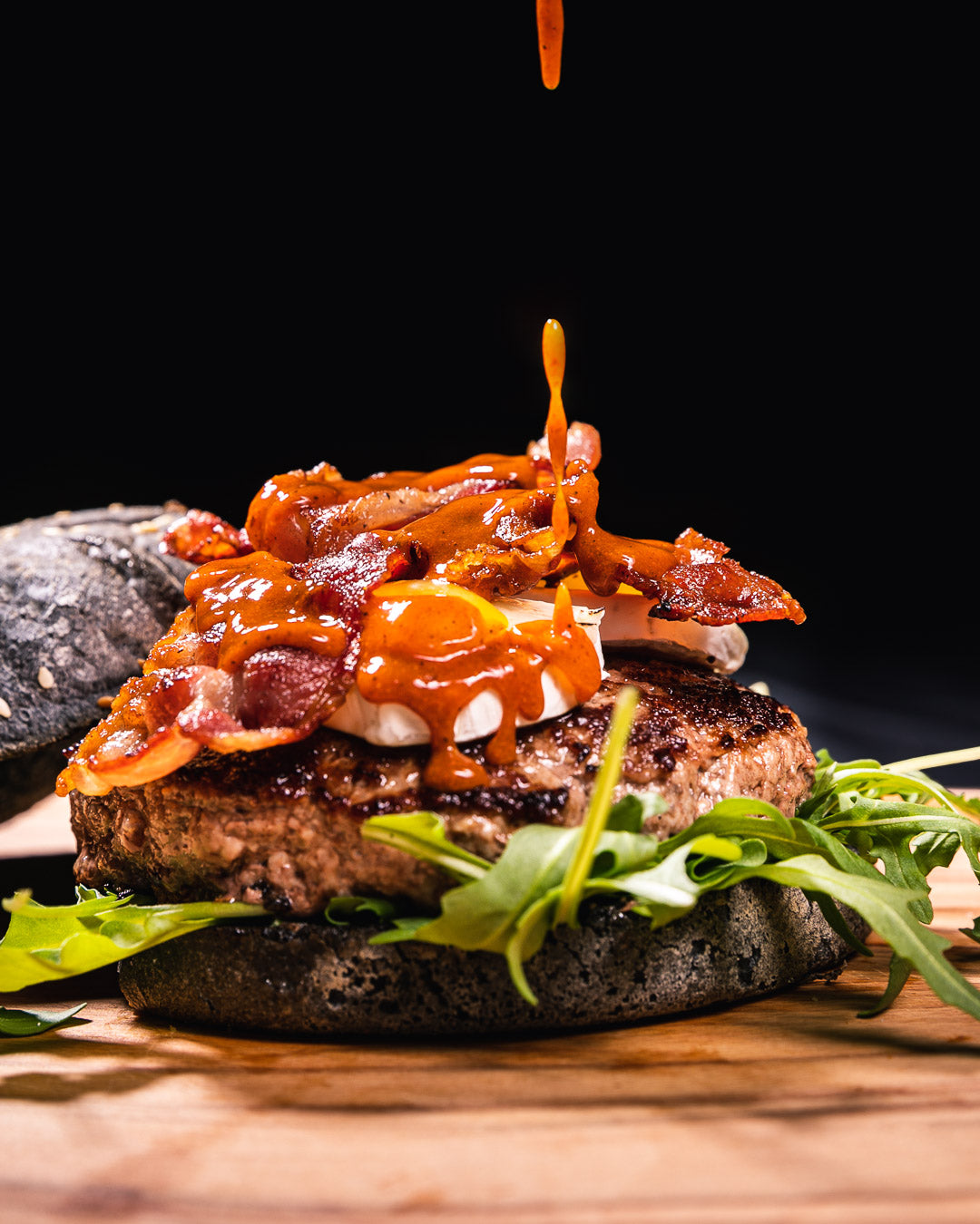 Ziegenkäse Chutney Burger - DER KLEINE BERGMANN