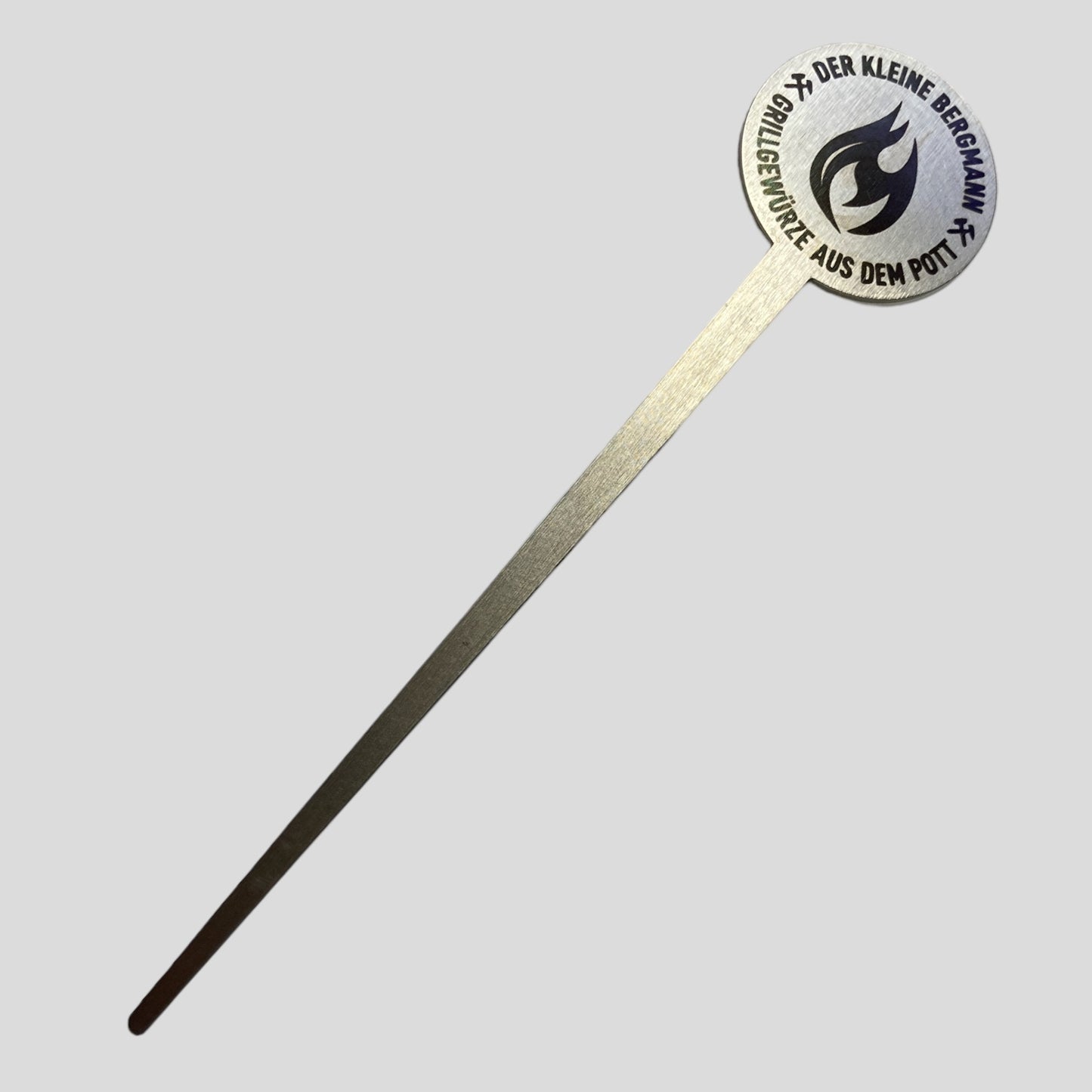 Burger-Spieß Edelstahl - Metallspieß