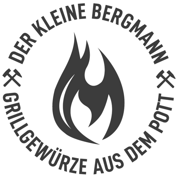 Logo DER KLEINE BERGMANN Rund Schwarz
