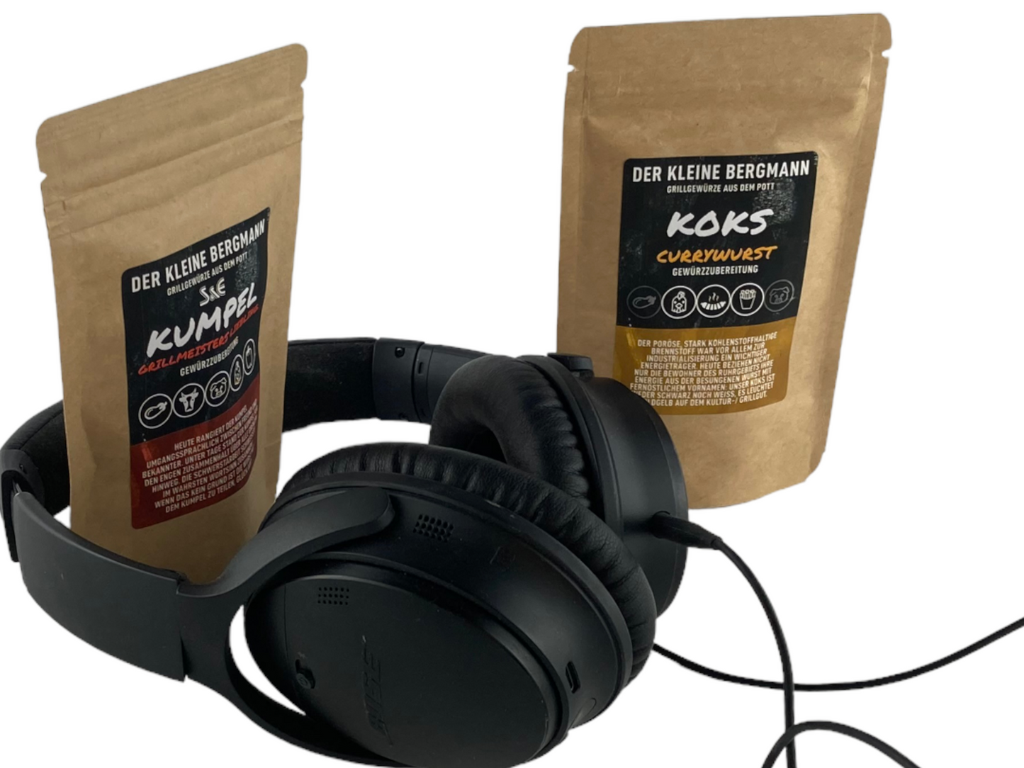 Grill Geschenk Set 2x30g und CD "Grillen und Mucke" Grillgewürz Geschenkset + CD von AME