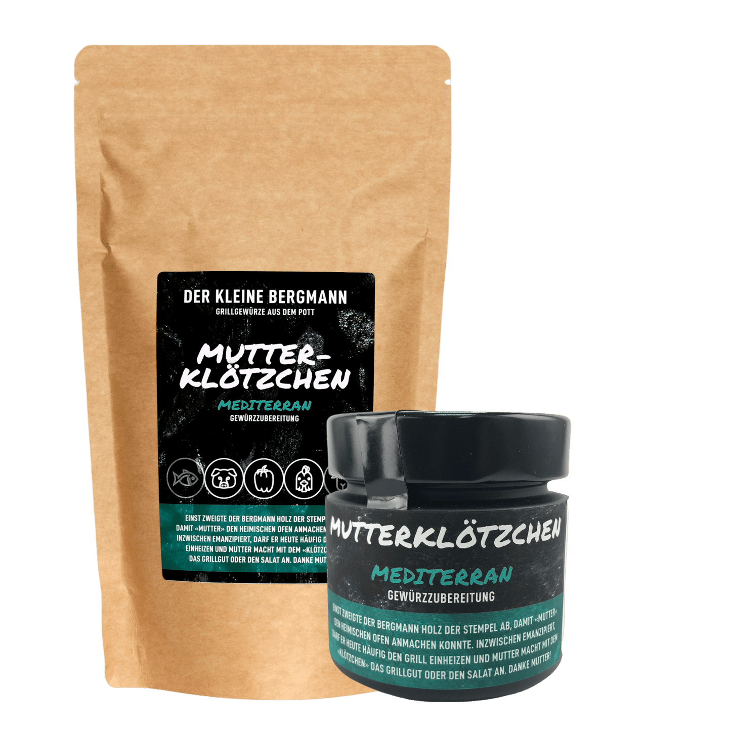 Mutterklötzchen Mediterran - DER KLEINE BERGMANN