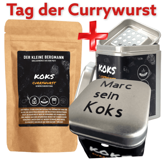 Tag der Currywurst Set (Personalisiert) - DER KLEINE BERGMANN