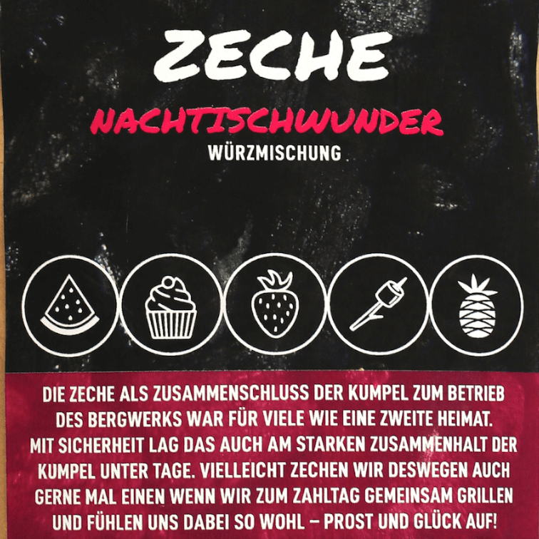 Zeche Nachtischwunder - DER KLEINE BERGMANN