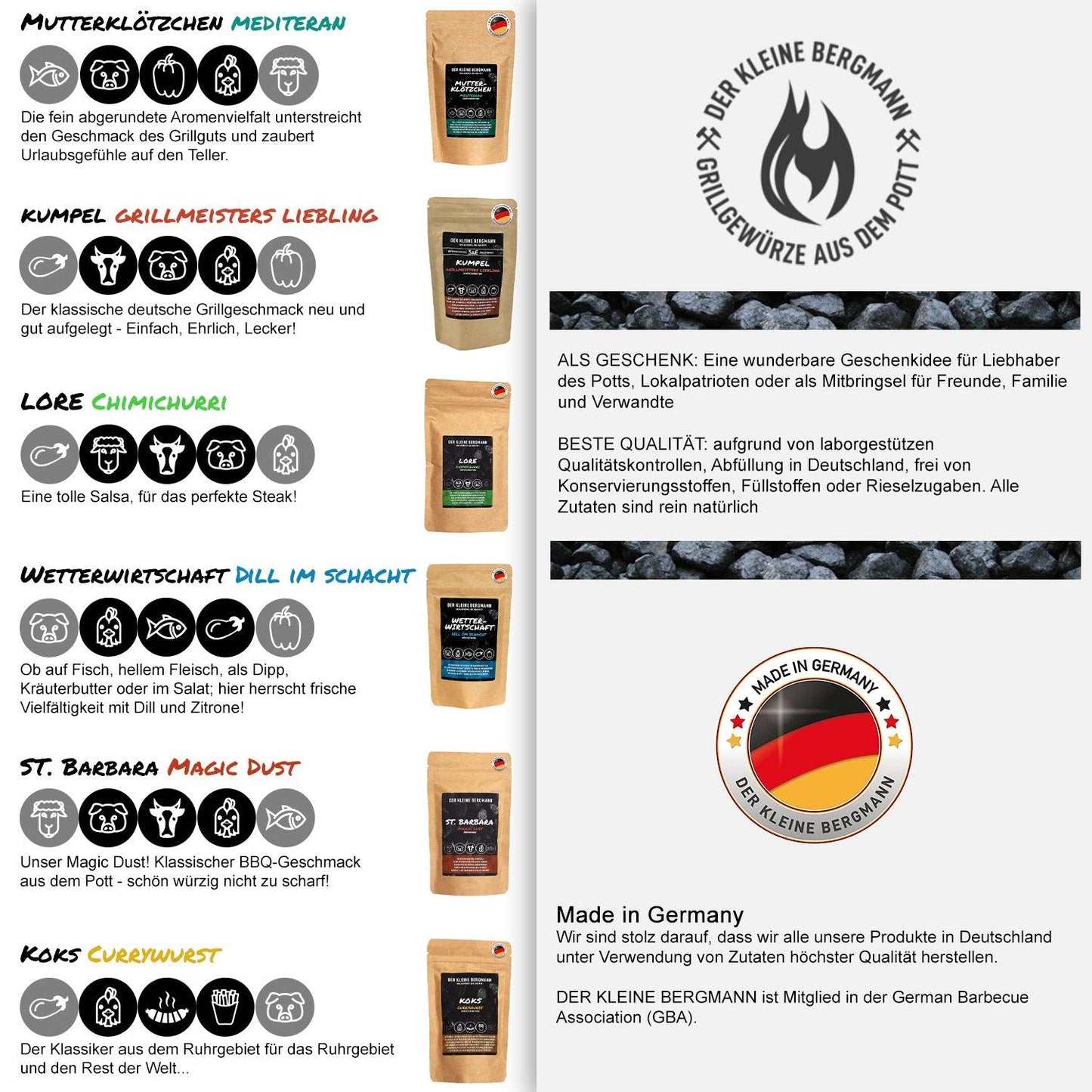 Geschenkset für Männer - DER KLEINE BERGMANN