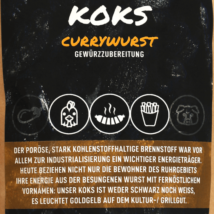 Koks Currywurstgewürz - DER KLEINE BERGMANN