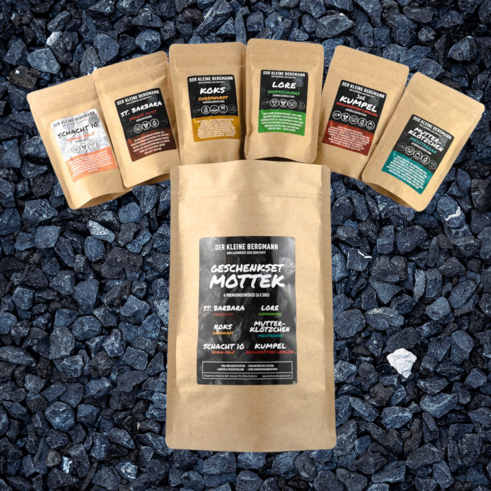 Gewürze Geschenk Set Probierset 6x30g "Mottek" Grillgewürze